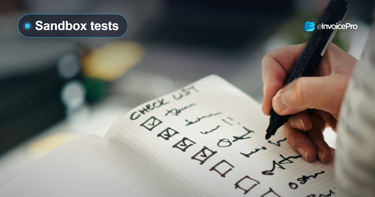 Ticking items off a checklist