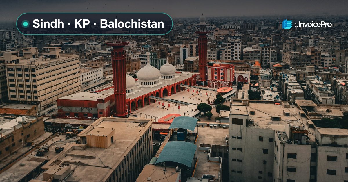 Karachi seen from a tall building